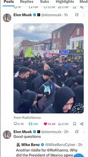 OMG It's Elon Musk On X Official Account ❤️