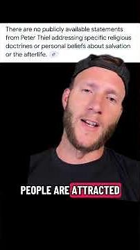 An Anti-Christ lecture by Peter Thiel, 8/22/25