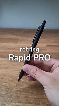 老舗筆記具メーカーが作る最高のシャーペン！rotring Rapid Proをレビュー#文房具 #文房具紹介 #stationery #japanesestationery