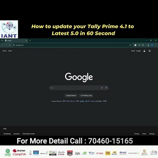 Upgrade TallyPrime: 4.1 to 5.0 In 60 Seconds