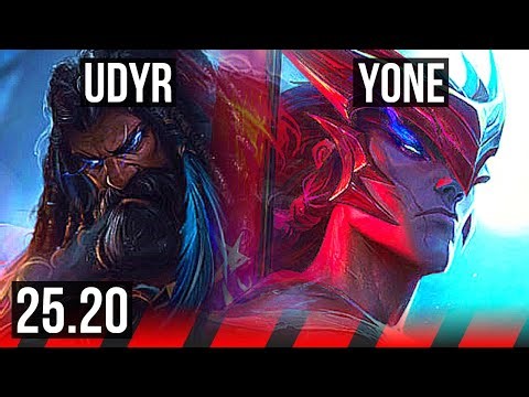 UDYR vs YONE (TOP) | 7/1/8 | KR Master | 25.20