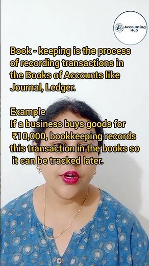 Book-Keeping Explained 📘 | Meaning & Basics of Accounting