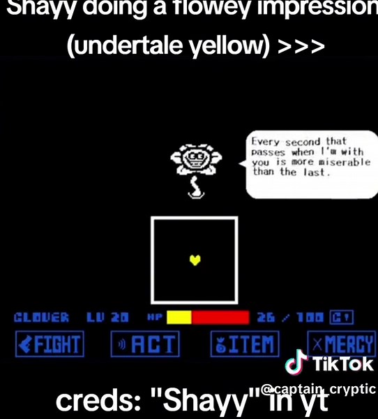 Undertale Flowey Impression and Game Secrets