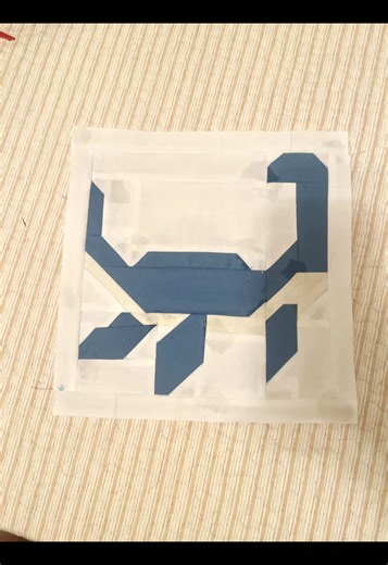 Day one of my sons dinosaur quilt!! Plesiosaurus ✅ This will for sure be my favorite quilt I’ve made! #sewing #quilting #beginnersewing #crafty