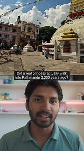 You walk past
