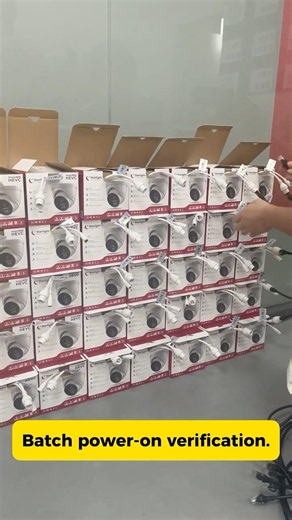 Getting a New Batch Ready for the Next Project#dahua #hikvision #hitosino #valucam