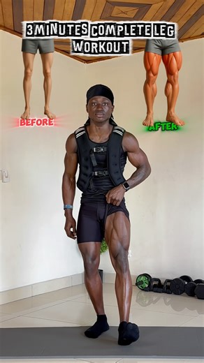 66K reactions · 96 shares | Complete leg workout at home . . . . #leg #exercise #workout #fitness #calisthenics #athome #bodyweight #explore #legday #facebook | Fritz Fitness | Facebook