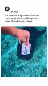 Ocean vibes, currency edition 🌊💸 Maldives banknotes aren’t just money— they’re art inspired by sea life & island beauty. Feels like paradise in your pocket. —————————— #MaldivesCurrency #GoldVsCash #CurrencyDesign #WorldMoney #IslandLife #Rufiyaa #TropicalVibes #Numismatics #RareBanknotes #PeerMetals | PeerMetals