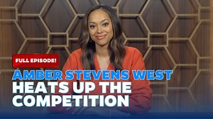 Actress Amber Stevens West know how to LEVEL UP the competition! Today she goes head to head against "Reba" star Melissa Peterman! 25 Words or Less brings two celebrity-led teams together face off in a fast paced word game with a top prize of $10,000. Hosted by Meredith Vieira. | 25 Words or Less