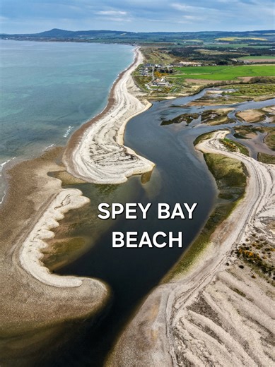 Episode 244 - Spey Bay beach is a dramatic coastal reserve in Moray, Scotland, famous for being the largest shingle beach in Scotland, spanning roughly 13 km. It acts as the estuary for the River Spey, the fastest-flowing river in Scotland, and is renowned for its wild, stormy landscape, large bottlenose dolphin population, and rich, diverse wildlife. Have you been here before? #fyp #viral #worldwide #speybay #scotland