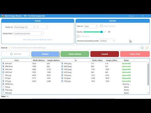 Download Batch Image Resizer - Resizing Images in Bulk