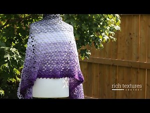Amethyst Shawl Crochet Pattern