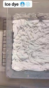 Ice dyeing process ❄️🥶 beautiful color combination of Ice dye. Materials needed. Ice cube . Fiber reactive dye powder soda ash and plastic container. Batch 24hours before you rinse and see the outcome 🔥 #handmadetiedye #icedye #everyoneシ゚ #followersシ゚ #followerseveryone #thankyouforwatchingmyreels #followersreelsfypシ゚viralシfypシ゚viralシ #highlightsシ゚ #highlightseveryonefollowers #followersreels #tiedyetutorial | Jayrel Ybañez Golez