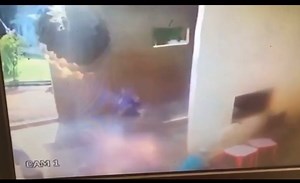 Tire Explodes Like A Bomb Hit Mechanic