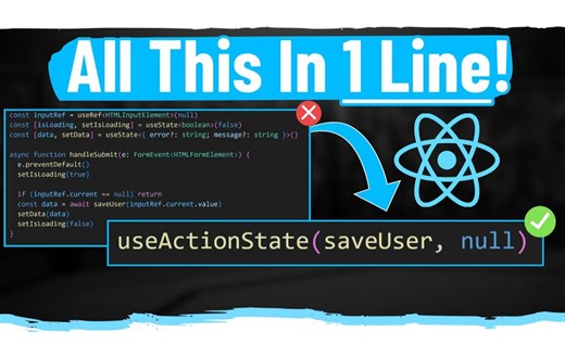 掌握React Hooks精髓：8分钟学会useActionState，简化状态管理！