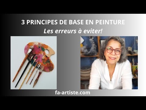 3 BASIC PRINCIPLES IN PAINTING: AVOID MISTAKES FOR BEGINNERS #youtubevideo #painting