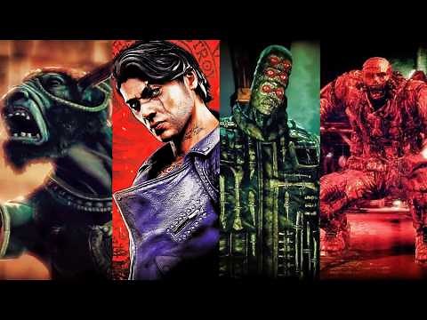 Shadows of the Damned - All Bosses (With Cutscenes) [HD]