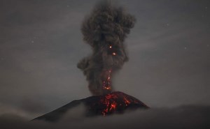 Presenta 'Popo' explosiones por la madrugada: prevén caída de ceniza en el Valle de México