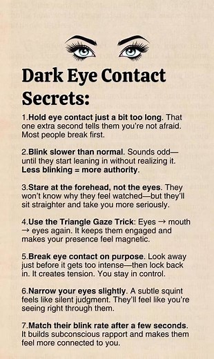 809K views · 5K reactions | #Dark Eye Contact Secret ✨✅ Must Read and learn 珞 #englishgrammarinuse #vocabulary #phrasalverb #idioms #learnenglish #wordsofwisdom #read #different #wordsofwisdom #reelsfyp #learn #read #exploremore #English #Education #animals #educational #reelsfyp #lifestyle | English Grammar In Use | Facebook
