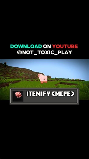 ⬇️ DOWNLOAD ⬇️Minecraft bedrock ITEMIFY mod | Minecraft ITEMIFY | MCPE ITEMIFY | MCPE ITEMIFY