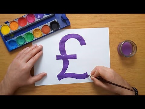 How to draw a pound symbol £ 💷