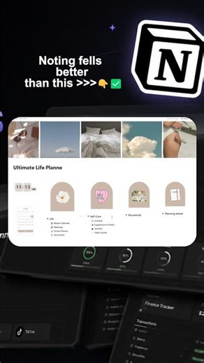 ✨ The Ultimate Unlimited Notion Planner ✨Your all-in-one space to organize your life 🤍