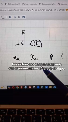 Polynôme minimal, Polynôme caractéristique et Polynôme annulateur. #polynome #matrice #determinant | AlgèBrille Pour Exceller en Maths