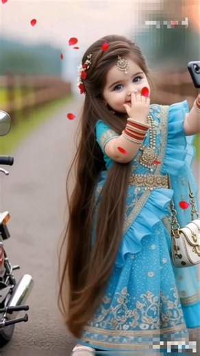 AI Magic! 🪄 Saree Queen Looks on Adorable Baby Models | Must-Watch Indian Fashion Show! 💖👑