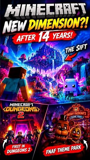 Minecraft Is Finally Getting a New Dimension After 14 Long Years