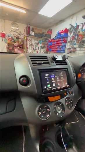 Toyota RAV4 Car Stereo Upgrade KENWOOD DMX8021DABS #toyota #caraudio #carplay
