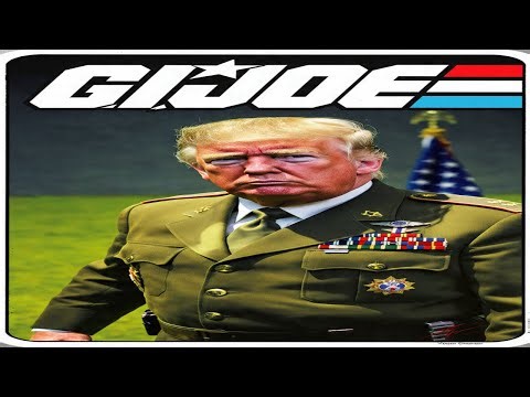 Gi Joe Donald Trump Commander & Chief