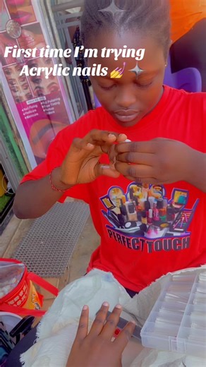 First Time Trying Acrylic Nails: My Experience