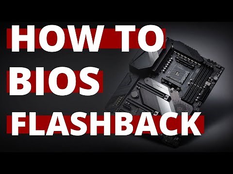HOW TO USE: BIOS Flashback! Update your BIOS without a CPU or being able to post!