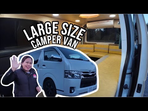 Large Size Campervan rental in Japan | Japan campers introduction | Samurai Campers