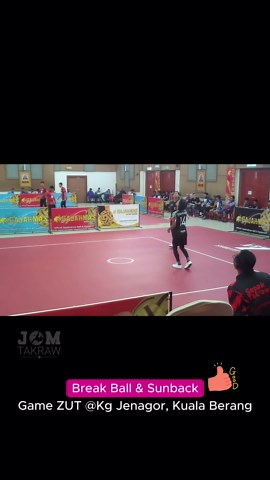 Break Ball and Sunback in ZUT Game at Kg Jenagor