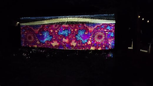 Last one for the night of having fun #trippy #visuals #projection #projectionmapping #edm