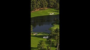 Augusta’s Greens from Above: A Drone’s Eye View of The Masters Golf Course.
