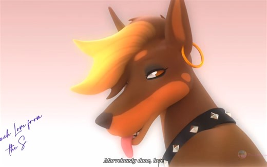 漂亮的杜宾犬小姐(作者：pinklagoon)