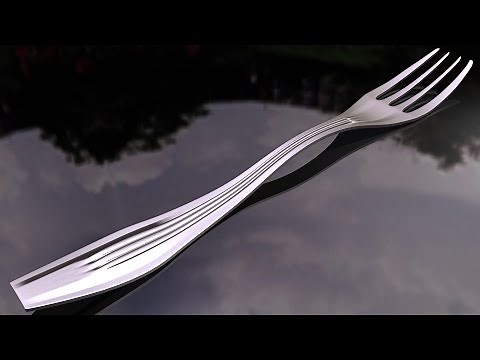 Maya tutorial : How to model a Fork