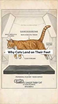 Why Cats seem to ALWAYS Land on Their Feet | RapidSmartFacts