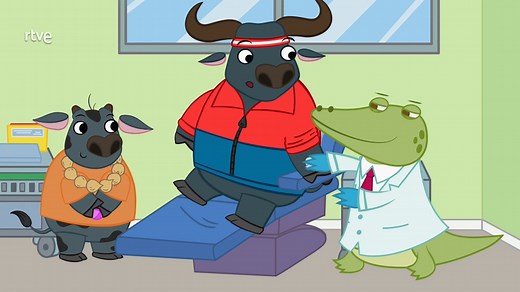 ¿En qué consiste donar sangre? 🩸 #CrocoDoc nos lo explica de manera muy sencilla. ¡La sangre sirve para muchas cosas! Y es importante donarla para personas que la pueden necesitar. Además, al final hay recompensar 🥪🍌🥛 🔸 Danny el torito acompaña a su padre a donar sangre al hospital. Después de responder unas preguntas que le hace Carla, la enfermera, el señor toro ya puede donar sangre a través de una aguja. Así es cómo se lleva a cabo el proceso. ¡Mira el capítulo completo en nuestra web! 