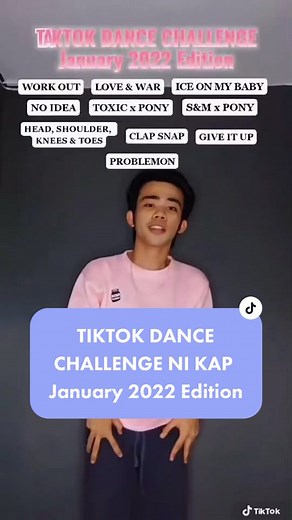Trendy TikTok Dance Challenge January 2022