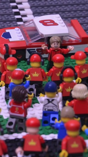 Dale Earnhardt Jr.'s Epic Daytona 500 Victory in LEGO Stop Motion
