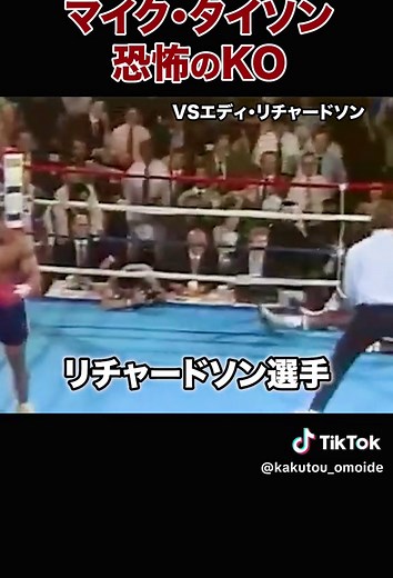 マイク・タイソンのKOとリチャードソンの反撃