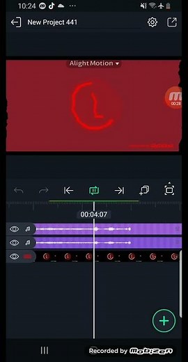 How to make devil's blast on alight motion