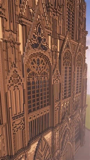 Minecraft Cologne Cathedral #minecraft #minecraftbuilding #fyp