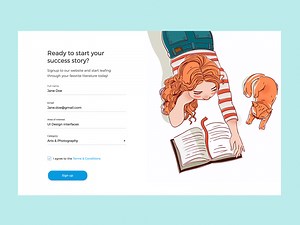 Interactive Progressive Webform – Smooth & Intuitive UX