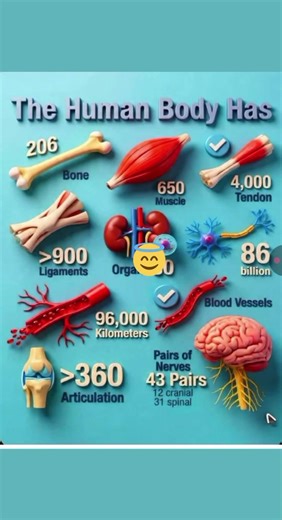 The Human body Has| Human body Parts