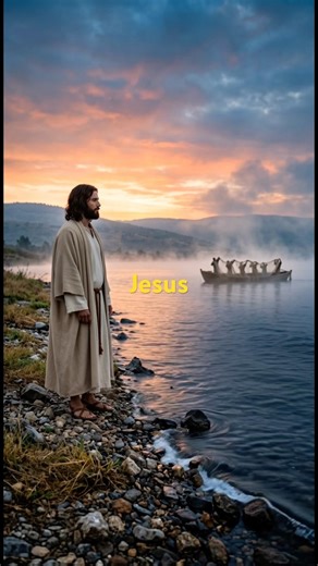 John 21:1-14 | The Miraculous Catch of 153 Fish.#jesus #godwillprovide #christianshorts #biblestudy
