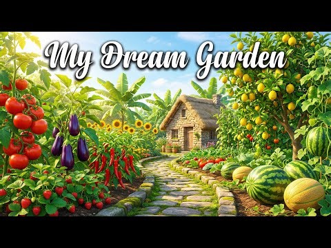 My 2026 Dream Garden & Tiny House Tour 🌿 Peaceful Slow Living : Gardening